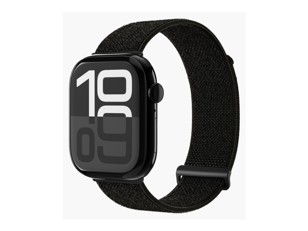Vonmählen Fitness Loop 2 - Løkke For Smart Watch - 44/45/46/49 Mm - Sort - For Apple Watch Hermès Series 9, Se 3, Series 10, Series 11, Series 9, Ult