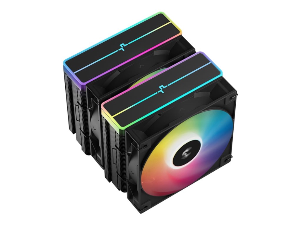 Deepcool Ag620 Bk Argb V2 - Processor-Køler - (For: Lga1155, Lga1150, Lga1151, Lga1200, Lga1700, Lga1851, Am4, Am5) - 120 Mm - Sort