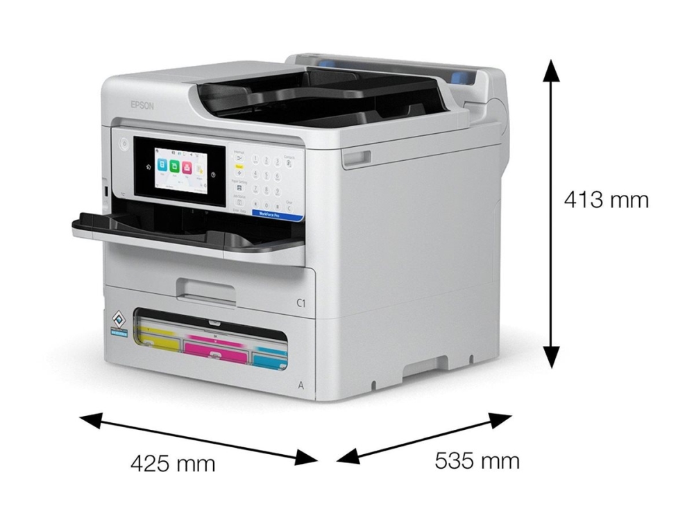 Epson Workforce Pro Em-C800rdwf Bam Din A4, 4In1, Pcl, Ps3, Adf, Wifi (C11ck19401bm)