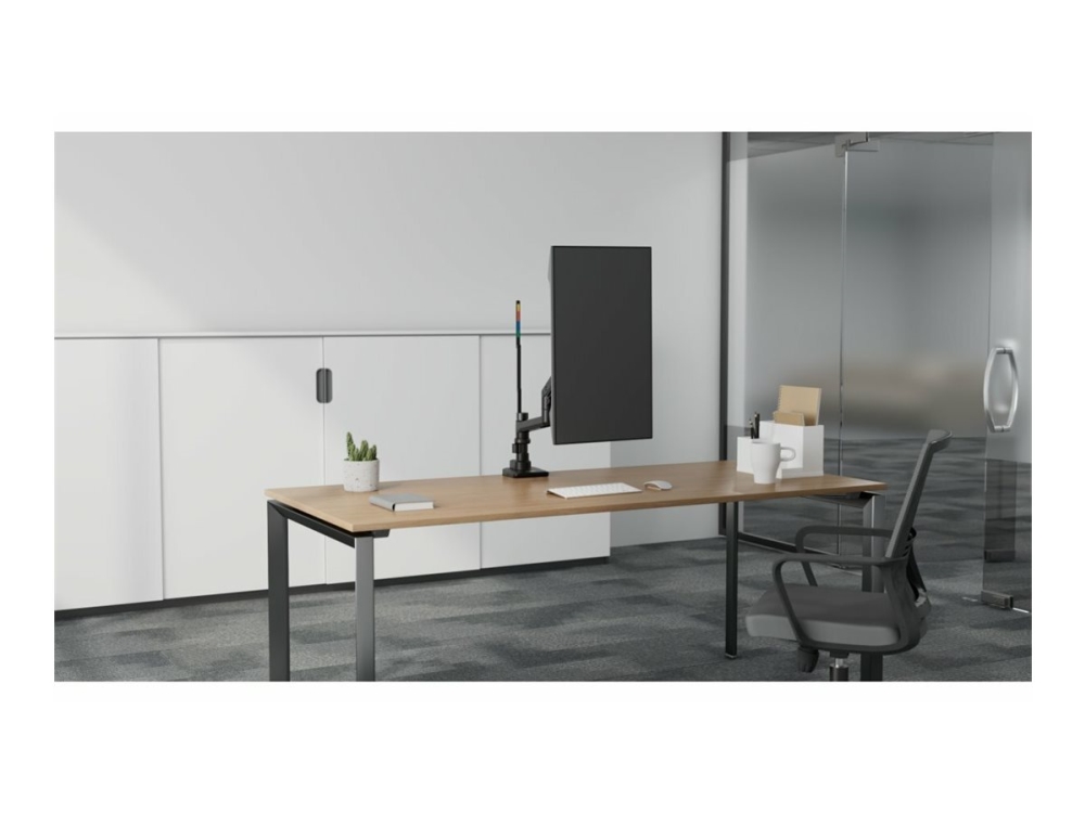 Kraftig SmartFit™ Premium-monitorarm til én skærm