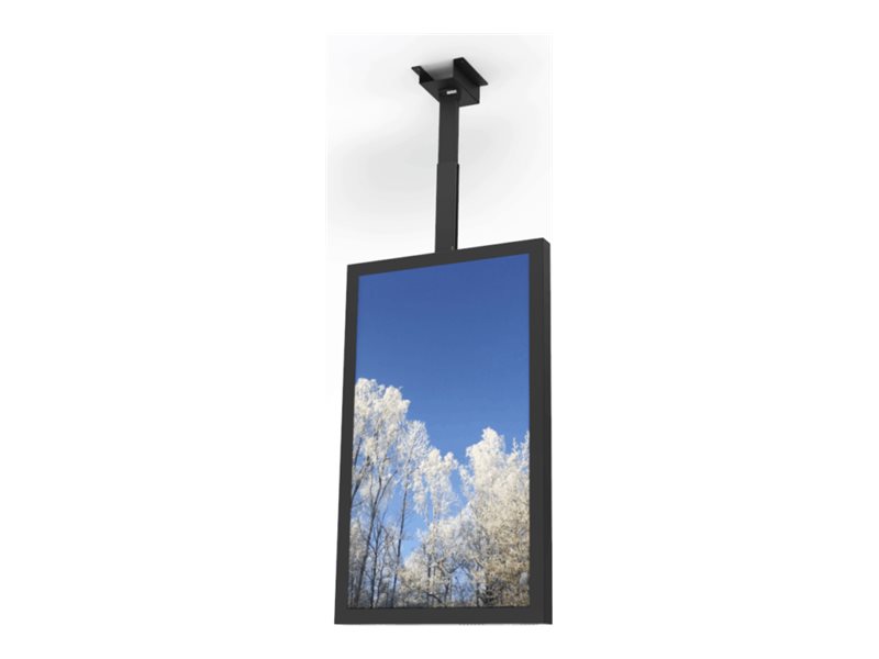 HI-ND - Monteringskomponent (hölje) - stående - för LCD-panel för digital skyltning - metall - svart, RAL 9005 - skärmstorlek: 49 - takmonterbar | TV, Ljud & Bild - TV & Hemmabio - TV-montering | GameStuff