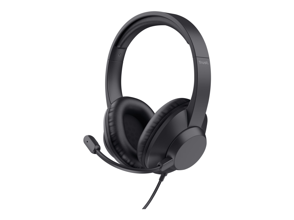 Trust Ayda Max - Headset - På Øret - Kablet - Usb-C