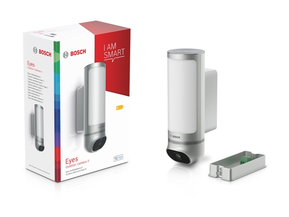 Bosch Smart Home Eyes Außenkamera Ii, Silber