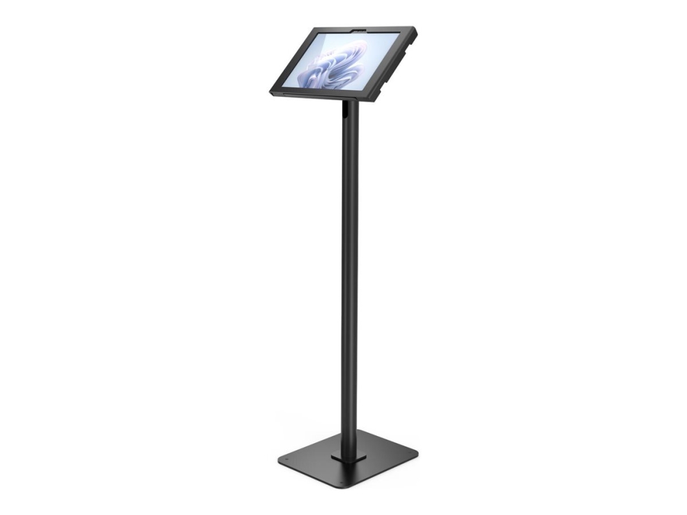 Compulocks - Stativ - For Tablet - Højglansaluminium - Sort - Skærmstørrelse: 13" - Gulvstående, Gulvmonterbar - For Microsoft Surface Pro 8, Pro 8 F
