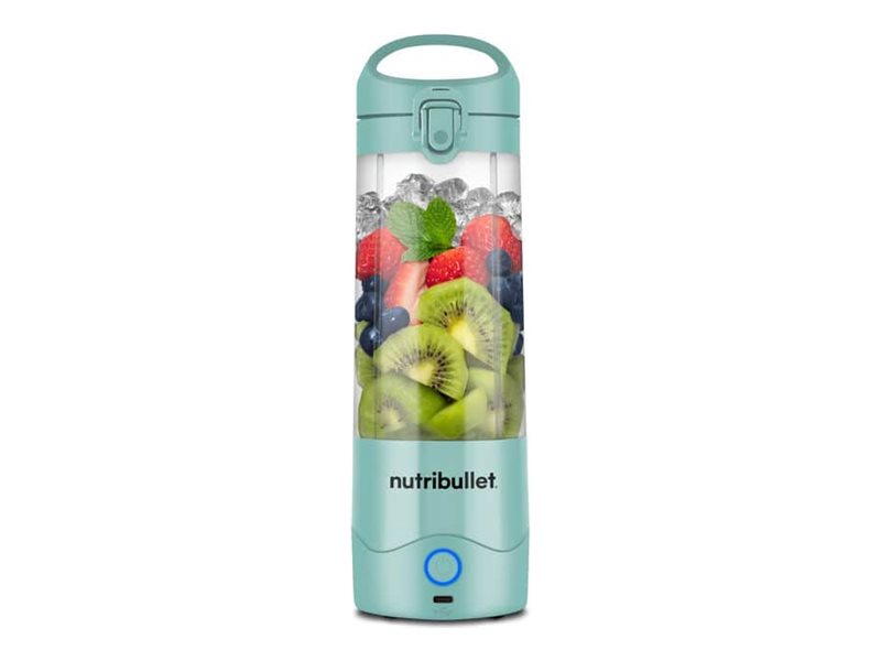NutriBullet Portable NBP003LBL - Blandare sladdlös - ljusblå | Köksapparater - Köksmaskiner - Blender | GameStuff