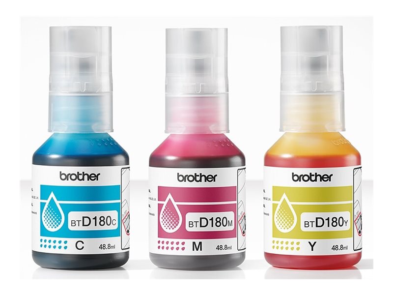 Brother Btd180clval, Original, Cyan, Magenta, Gelb, Brother, Dcp-T580dw, Dcp-T583dw, Dcp-T780dw, 5000 Seiten, 3 Stück(E)
