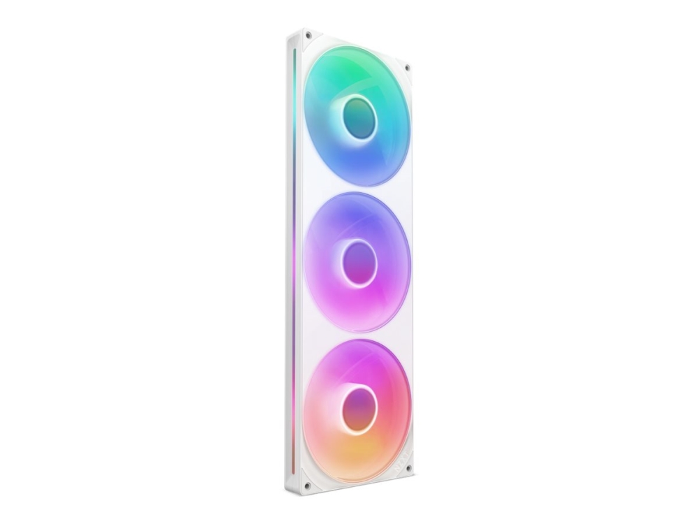 NZXT F420 RGB Core, Tuuletin, 14 cm, Valkoinen