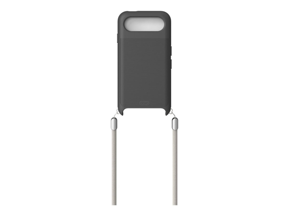 Doro - Rückwand Für Mobiltelefon - Thermoplastisches Polyurethan (Tpu) - Graphit - Für Aurora A20, A21