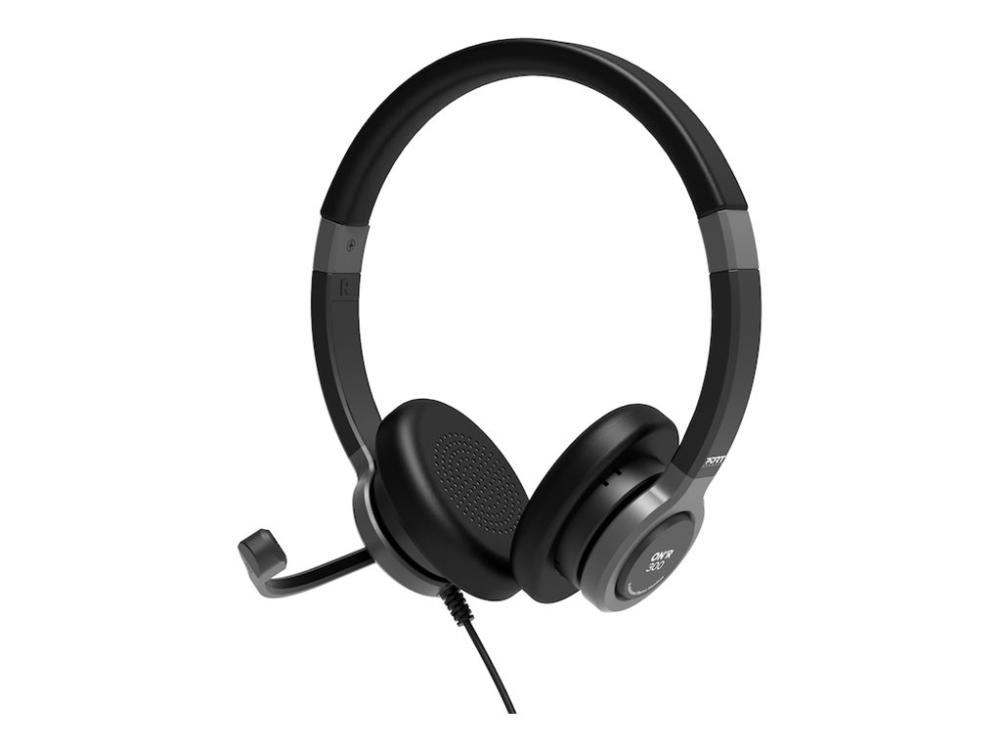 Port Connect Pro On'r 300 - Headset - På Øret - Kablet - Usb-A