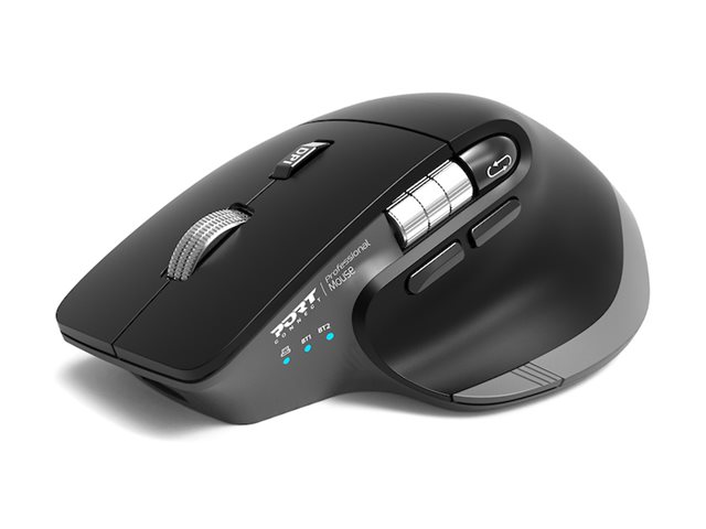Port Designs 910203, Rechts, Optisch, Rf Wireless + Bluetooth, 4000 Dpi, Schwarz