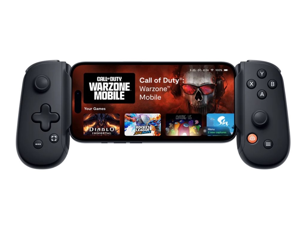 Backbone One - Standard - spelkontroll - kabelansluten - svart - för Android, PC, Microsoft Xbox, iOS | Spel - Joystick och spelkontroller - Xbox Controller | GameStuff