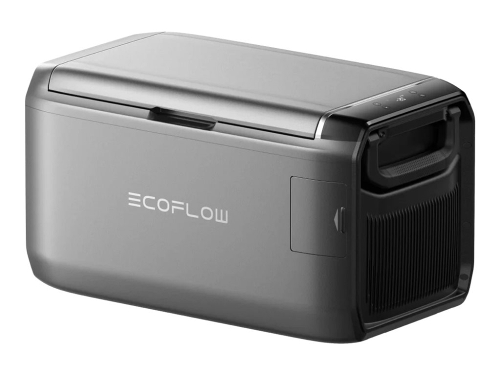 EcoFlow GLACIER Classic 55L - Portabel kyl/frys - bärbar - Wi-Fi - ytterdörr - bredd: 70.6 cm - djup: 46.6 cm - höjd: 48 cm - 55 liter | Utomhus - Outdoor utrustning - Kylare | GameStuff
