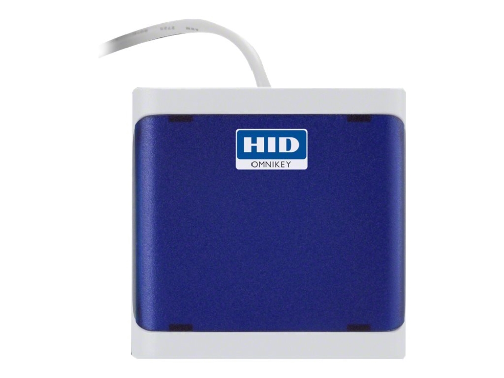 HID OMNIKEY 5022 - SMART-kortlæser - USB-C - 13.56 MHz - mørkeblå