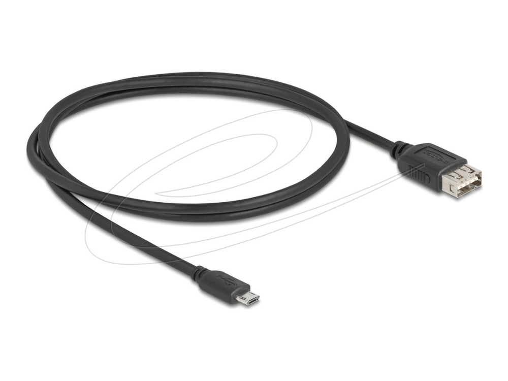 Delock 81518, 1 M, Micro-Usb B, Usb A, Usb 2.0, 0,48 Gbit/Sek., Sortierung