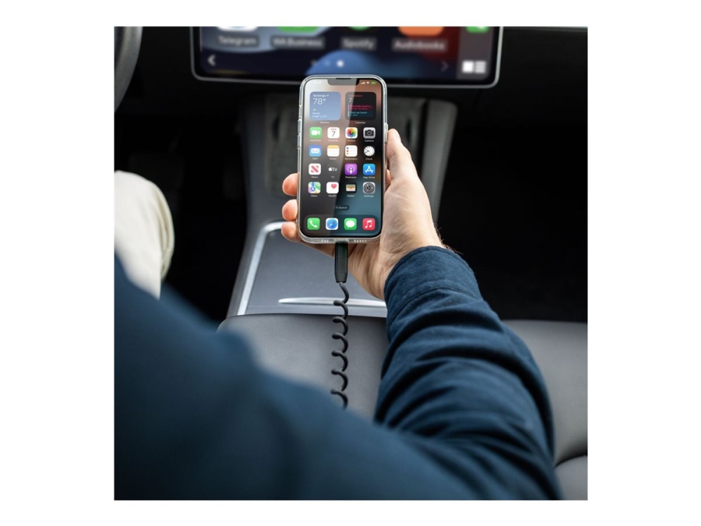 Vonmählen allroundo eco - USB-kabel - 24 pin USB-C (hane) till 24 pin USB-C (hane) - 90 cm - snabbladdning - svart