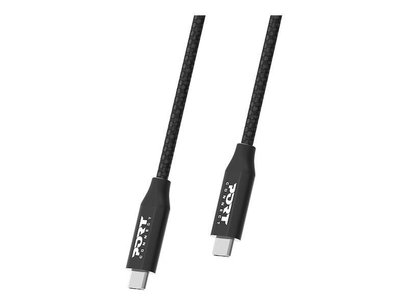 Port - Usb-Kabel - Usb-C (Han) Til Usb-C (Han) - Usb 3.2 Gen 2 - 2 M - Usb Power Delivery (100 W), Op Til 20 Gbps Datatransferhastighed