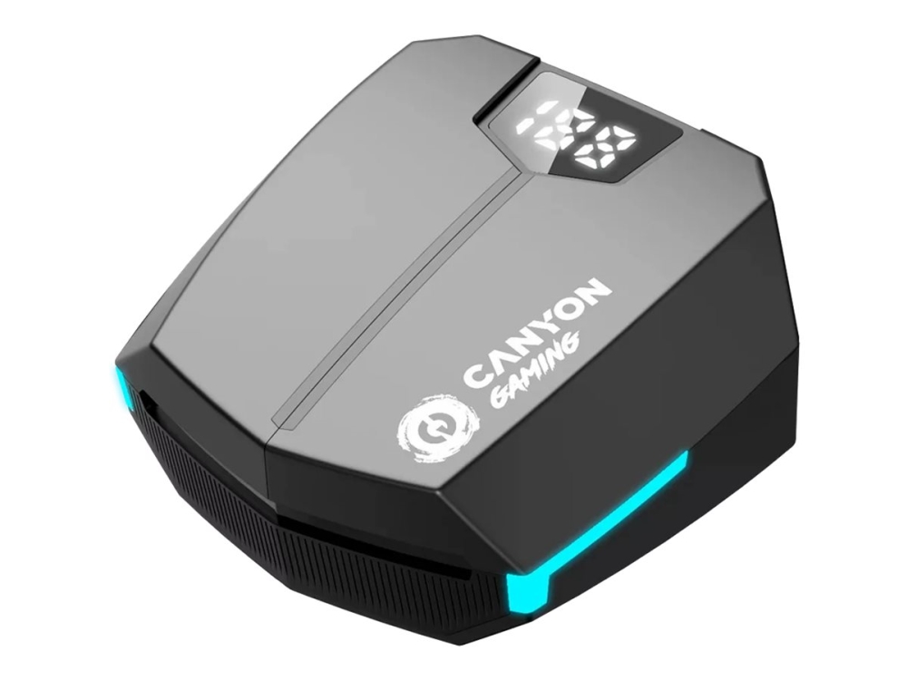 Canyon Gtws-2, Kabellos, Gaming, 20 - 20000 Hz, 46 G, Kopfhörer, Schwarz