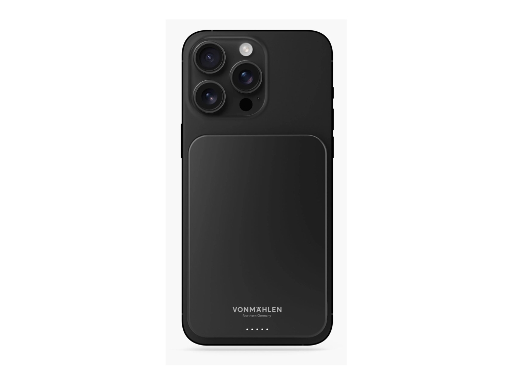 Vonmählen Evergreen Mag - Powerbank - 5000 Mah - 15 Watt - Sort