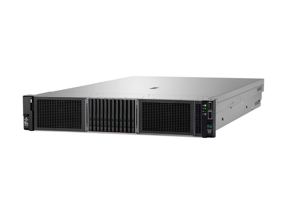 HPE ProLiant DL380 Gen11 - Server - rack-monterbar 2U - 2-vejs - 1 x Xeon Silver 4510 / op til 4.1 GHz - RAM 64 GB - SATA/SAS/NVMe - hot-swap 2.5 bå