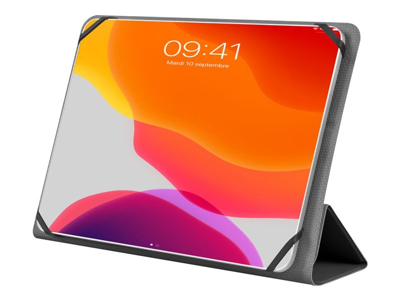 Port Noumea Ii - Flipomslag Til Tablet - Polyurethan - Grå - 9" - 11"