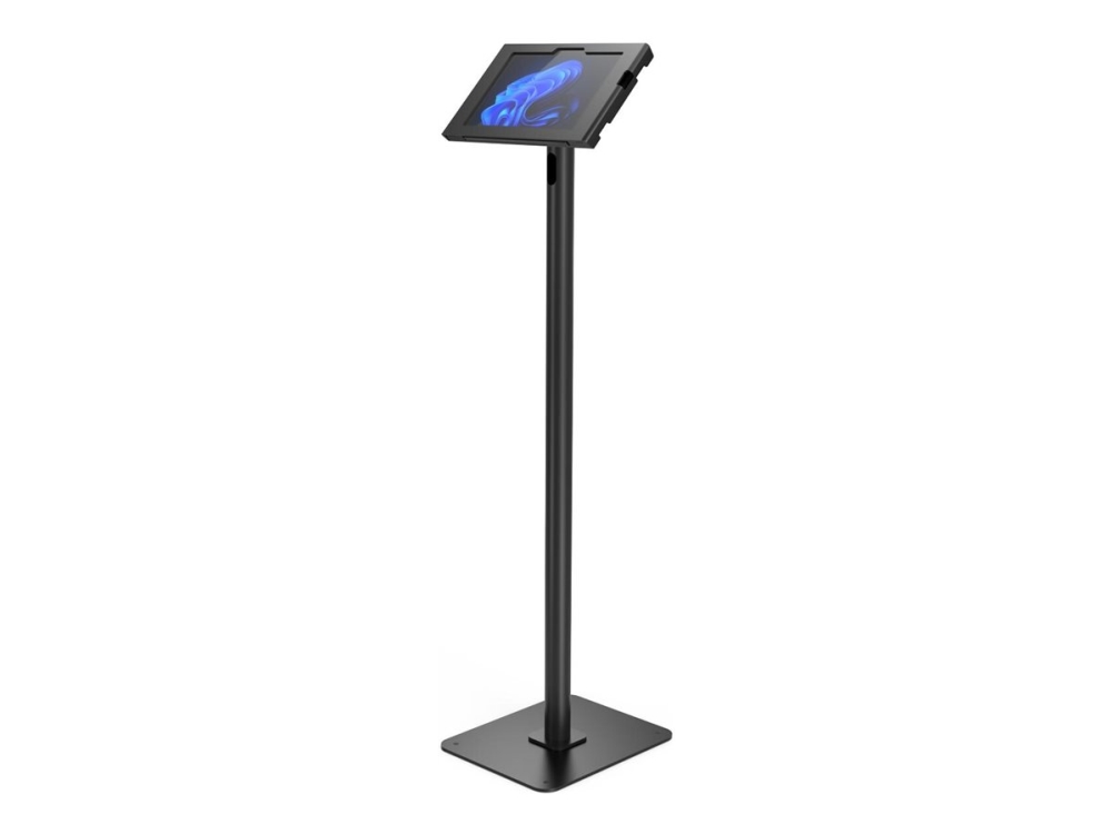 Compulocks - Stativ Sæt - For Tablet - Låsbar - Højglansaluminium - Sort - Gulvstående, Fritstående - For Microsoft Surface Go, Go 2, Go 2 For Busine
