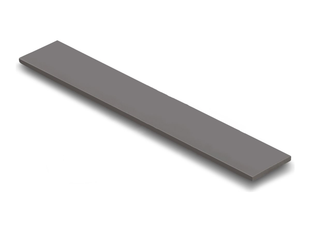 Delock - Termisk Pad - Ledende, 120 X 20 X 2 Mm, Til M.2-Moduler, 3,2 W/Mk, Lav Olieblødning - Grå