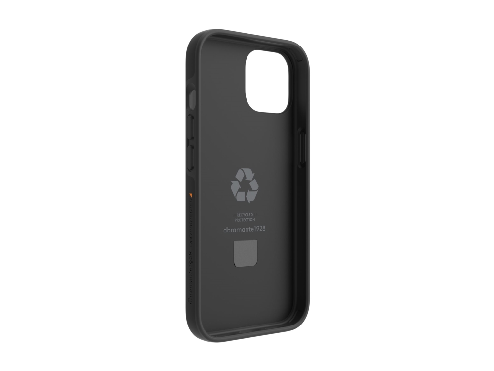 Dbramante1928 Iceland Ultra D3o Ms Kick, Cover, Apple, Iphone 15, 15,5 Cm (6.1"), Schwarz
