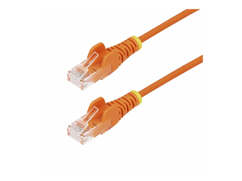 Startech.Com N6pat250cmors, 2,5 M, Cat6, U/Utp (Utp), Rj-45, Rj-45, Orange