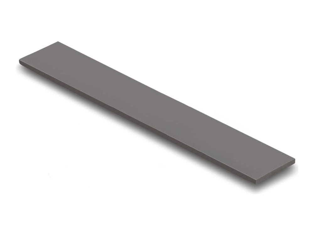 Delock - Termisk Pad - Ledende, 120 X 20 X 2 Mm, Til M.2 Moduler, 3,0 W/Mk - Grå