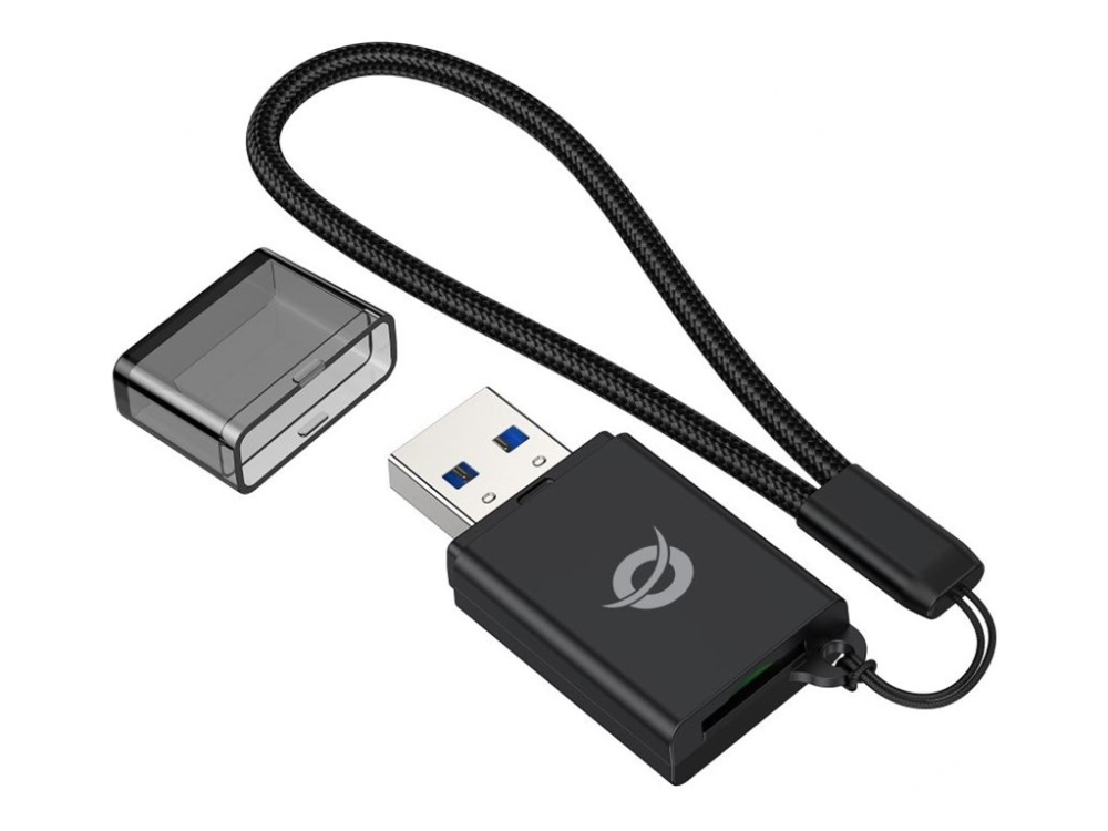 Conceptronic Bian07b, Microsd (Transflash), Microsdhc, Microsdxc, Schwarz, 5000 Mbit/S, Usb 3.2 Gen 1 (3.1 Gen 1) Typ-A, 21 Mm, 8 Mm