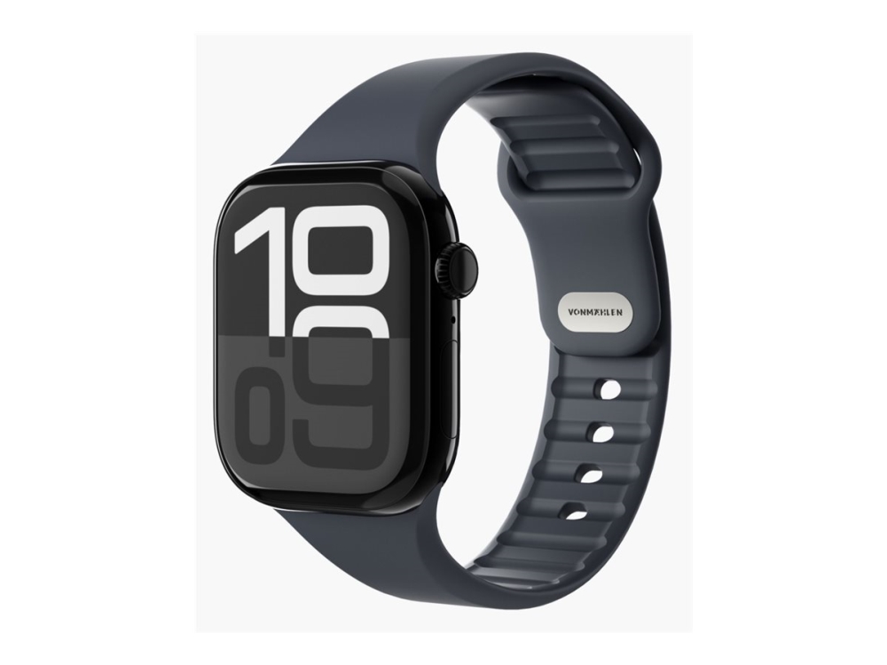 Vonmählen Classic Band 2 - Rem For Smart Watch - 40/41/42 Mm - Marineblå - For Apple Watch Hermès Series 9, Se 3, Series 10, Series 11, Series 8, Ser