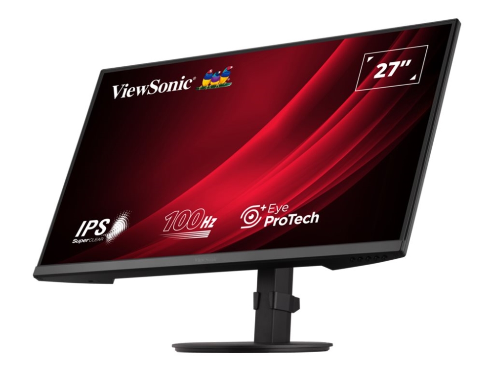 Viewsonic Va2708-Hdj - Led-Skærm - 27" - 1920 X 1080 Full Hd (1080P) @ 100 Hz - Ips - 250 Cd/M² - 1300:1 - 5 Ms - Hdmi, Vga, Displayport