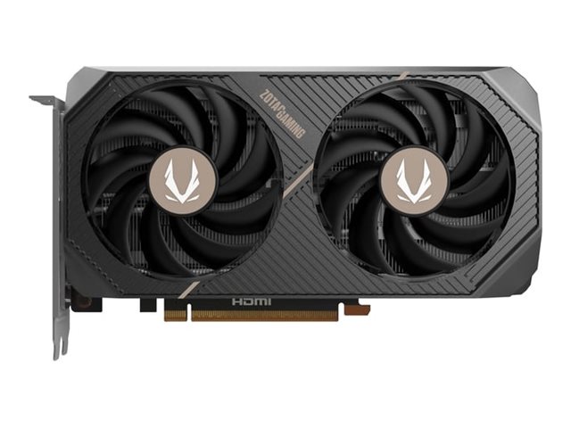 ZOTAC GAMING GeForce RTX 5060 AMP - Grafikkort - GeForce RTX 5060 - 8 GB GDDR7 - PCIe 5.0 x8 - HDMI, 3 x DisplayPort - låda | Datorkomponenter - Grafikkort & Tilbehör - NVIDIA | GameStuff