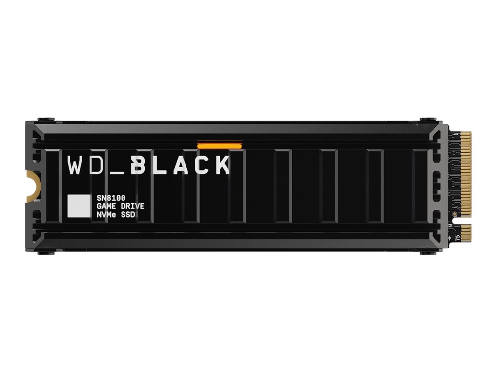 WD_BLACK SN8100 WDS400T1XHM-00CMT0 - SSD - krypterat - 4 TB - inbyggd - M.2 2280 - PCI Express 5.0 x4 (NVMe) - TCG Opal Encryption 2.02 - integrerad kylfläns | Datorkomponenter - Hårddisk & Lagring - SSD | GameStuff