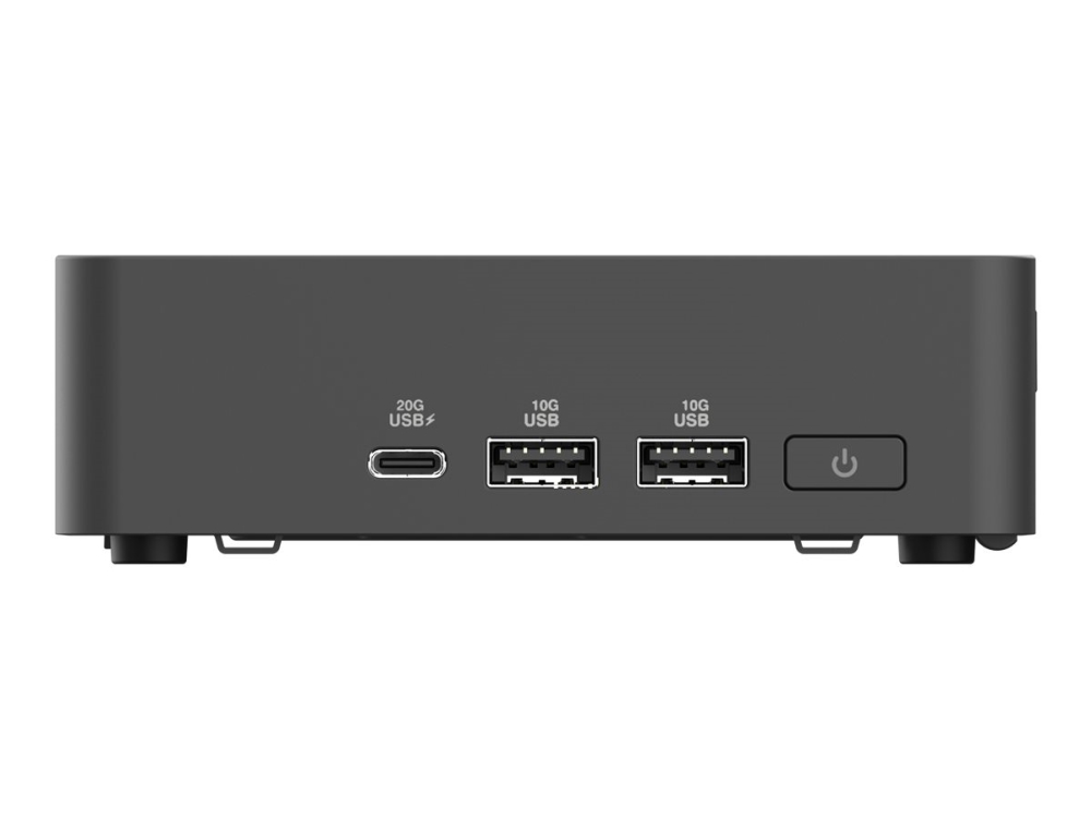ASUS NUC 15 Pro Slim Kit RNUC15CRKC700000 - Barebone - mini-PC 1 x Core Ultra 7 240H / upp till 5.2 GHz - vPro - RAM 0 GB - Intel Graphics - IEEE 802.11ax (Wi-Fi 6), IEEE 802.11be (Wi-Fi 7), Bluetooth 5.4, Gigabit Ethernet, 2.5 Gigabit Ethernet - sva | Datorer & Surfplattor - Stationära datorer - Barebones | GameStuff