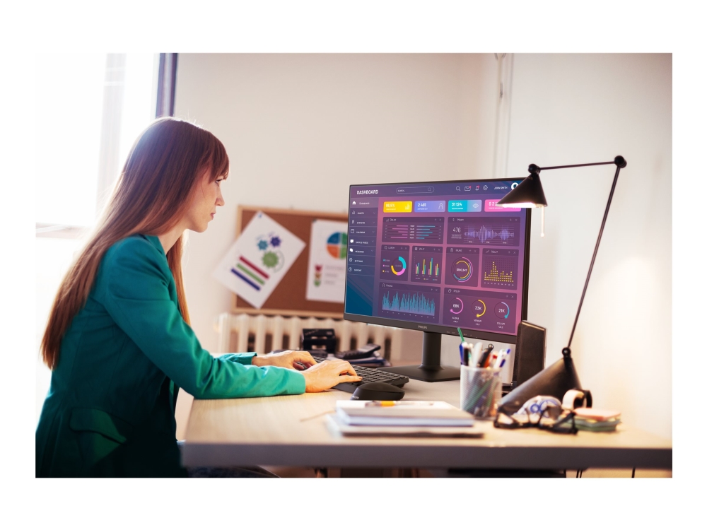 Philips 27E2N1110 - 1000 Series - LED-skärm - 27 - 1920 x 1080 Full HD (1080p) @ 120 Hz - IPS - 300 cd/m² - 1500:1 - 1 ms - HDMI, VGA - svart | Datorer & Surfplattor - Datorer - tillbehör - Bildskärmar | GameStuff