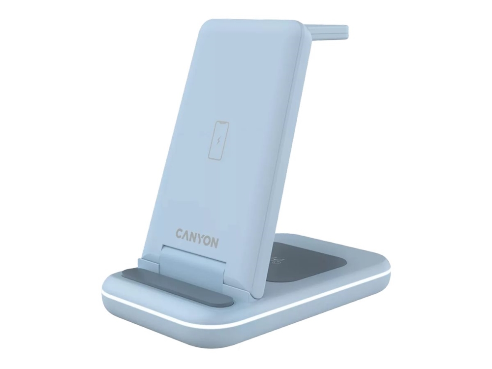Canyon Ws-304, Mobiltelefon/Smartphone, Usb Typ-C, Blau, Apple, 1,2 M, 9/12 V