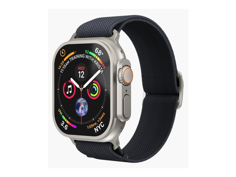 Vonmählen - Løkke For Smart Watch - Nylon - Marineblå - For Apple Watch (40 Mm, 41 Mm, 42 Mm)