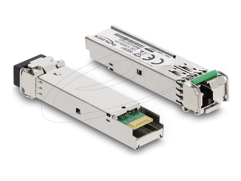 Delock 86091, Faseroptik, 1000 Mbit/S, Sfp, Lc, 9/125 Μm, Bx