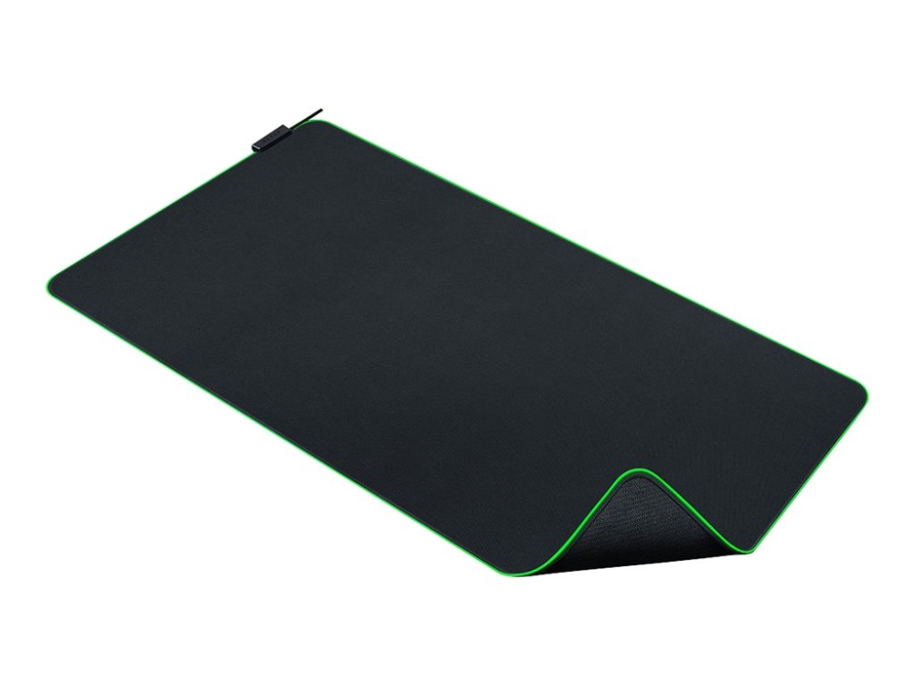 Razer Goliathus Chroma, Schwarz, Einfarbig, Tuch, Mehrfarbig, Gaming-Mauspad