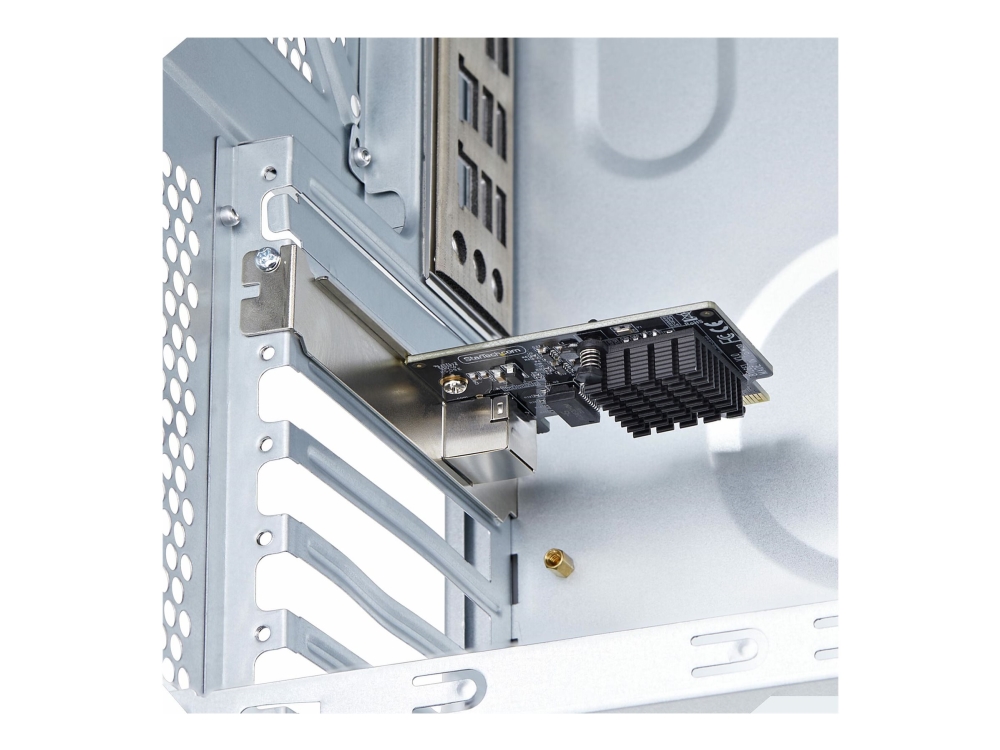 Startech 1-Port 5G Gigabit PCIe Network Adapter Card, TAA Compliant - Nätverksadapter - PCI Express 3.1 x1 låg profil - 5GBase-T x 1 - svart - TAA-kompatibel | Datorer & Surfplattor - Servertillbehör - Övriga tillbehör | GameStuff