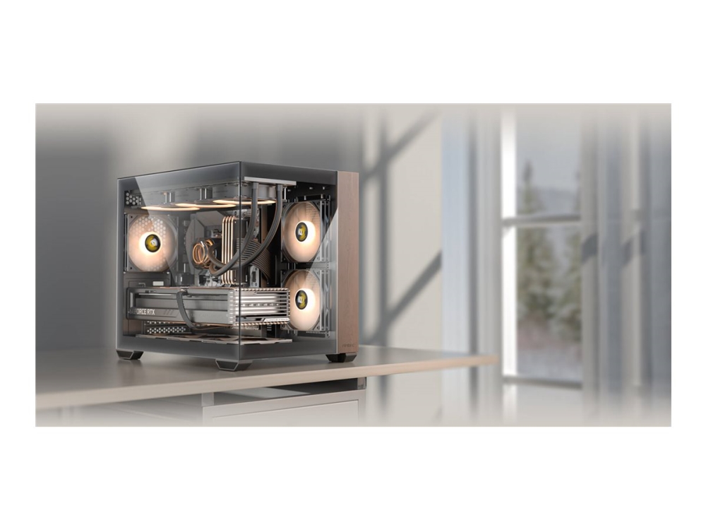 Antec Cx600m, Midi Tower, Pc, Schwarz, Holz, Itx, Micro Atx, Glas, Stahl, Holz, Gaming