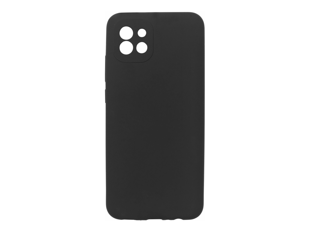 Estuff - Schutzhülle Für Mobiltelefon - Silikon - Schwarz - Für Samsung Galaxy A03
