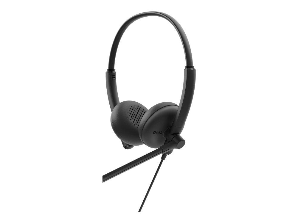Dell Wired Headset Wh125 - Headset - På Øret - Kablet - Usb-A - Sort