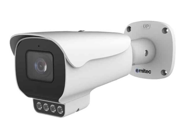 Ernitec 0070-08215, Ip-Sicherheitskamera, Innen & Außen, Kabelgebunden, Decke/Wand/Stange, Weiß, Metall