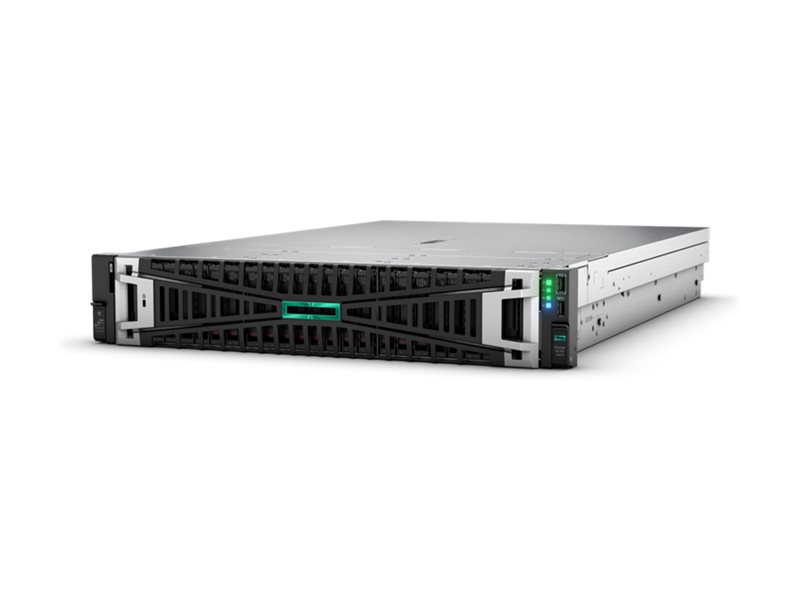 HPE ProLiant DL345 Gen11 - Server - rack-monterbar 2U - envejs - 1 x EPYC 9115 / op til 4.1 GHz - RAM 64 GB - SATA/SAS/NVMe - hot-swap 2.5 bås(e) - SSD 2 x 480 GB - Gigabit Ethernet - skærm: ingen - Smart Choice