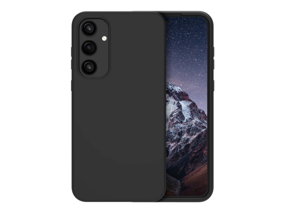 dbramante1928 Costa Rica - Bagsidecover til mobiltelefon - plastik, silicone, genbrugelig plastik - natsort - for Samsung Galaxy A55