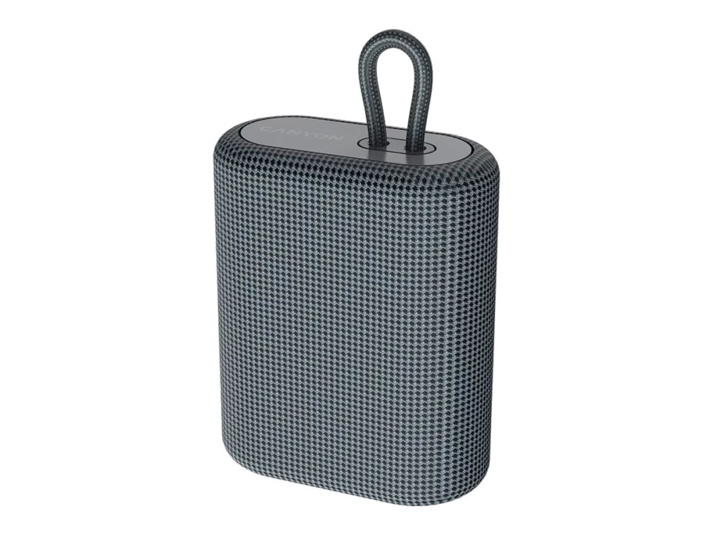 Canyon Bsp-4 - Højttaler - Til Transportabel Brug - Trådløs - Bluetooth - 5 Watt - Mørkegrå