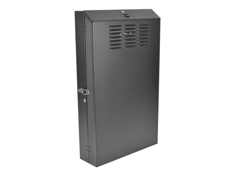 Eaton Tripp Lite Series 6U Wall Mount Rack Enclosure Server Cabinet Vertical 36" Deep - Rack Kabinet - Vægmonterbar - Sort - 6U - 19"