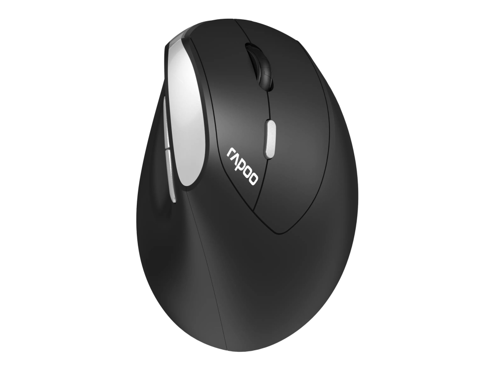 Rapoo Ev250, Rechts, Optisch, Rf Wireless, 1600 Dpi, Schwarz, Silber